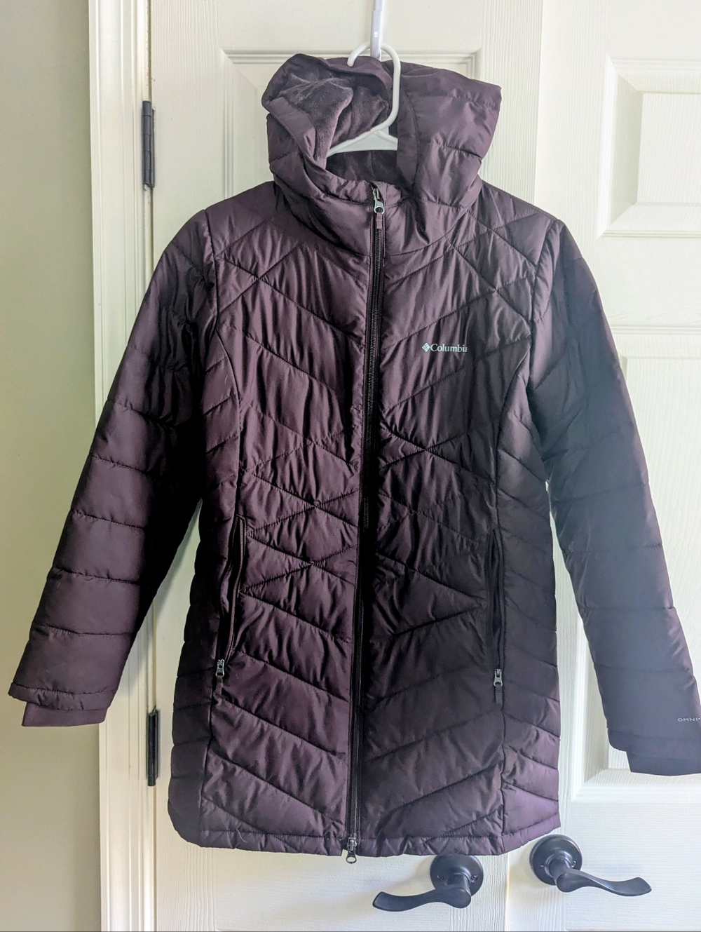 Columbia Girls Heavenly Long Coat - Plum